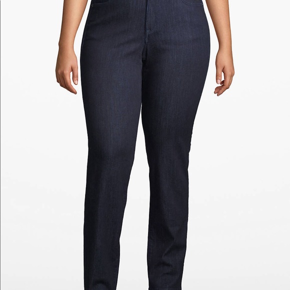 Venezia High Rise T3 Straight Jean - Dark Wash - Picture 2 of 7